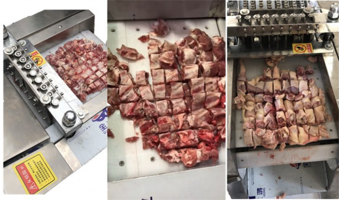 Máquina de corte do cubo da carne da carne de porco do cortador da carne da máquina de processamento da carne da máquina de Cuber da carne da galinha