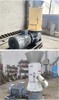 Máquina PTO de Mini Sawdust Wood Pellet Mill da biomassa conduzida
