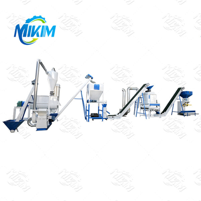 Linha de produção de ração peletizada de alta eficiência, automática, com economia de mão de obra e baixo custo para galinhas, patos, gado e ovelhas