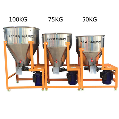 alimentação 4kw das aves domésticas de Drum Mixer For do moedor da alimentação do gado de 1.5*0.65*0.82m