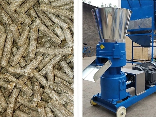 Biomassa de madeira Hay Pellet Maker Durable do moinho do granulador da anti fricção de MIKIM