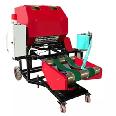 Máquina da prensa da grama da alfafa da máquina de envolvimento 15kw da ensilagem do filme de estiramento