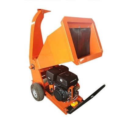 do curso pequeno da máquina 4 da retalhadora do ramo de árvore de 220cc 7.5HP alimentação automática