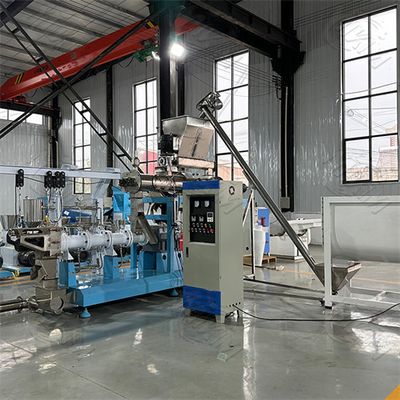 Linha de produção de rações para peixes aquáticos de 5 a 10 t/h