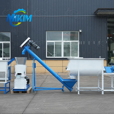 Linha de produção de pellets de alfafa de biomassa totalmente automática