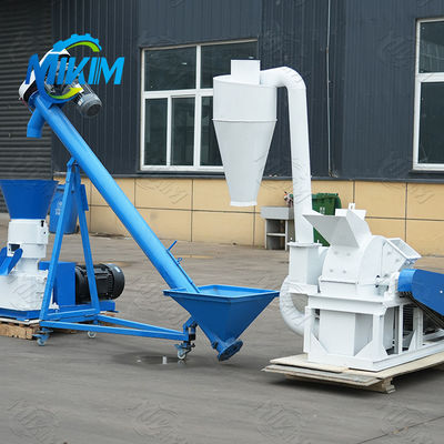 Linha de produção de pellets de combustível de biomassa