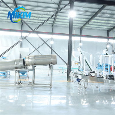 Linha de produção automática de pellets para pássaros, peixes, tartarugas e animais de estimação