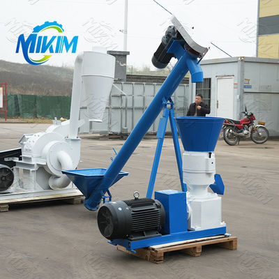 Linha de produção de combustível de palha de biomassa totalmente automática e eficiente