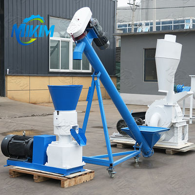 Linha de produção de combustível de palha de biomassa totalmente automática e eficiente