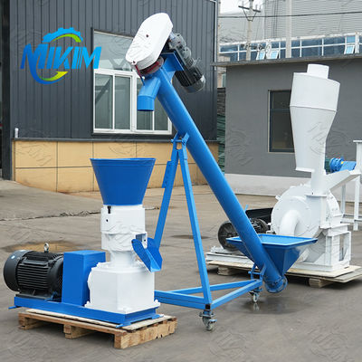 Linha de produção de combustível de palha de biomassa totalmente automática e eficiente