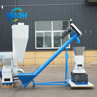 Linha de Produção Automática para Pellets de Combustível de Palha Agrícola