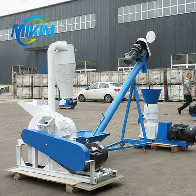 Linha de Produção Automática para Pellets de Combustível de Palha Agrícola