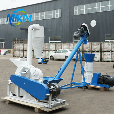 Linha de Produção Automática para Pellets de Combustível de Palha Agrícola