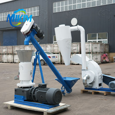 Linha de Produção Automática para Pellets de Combustível de Palha Agrícola