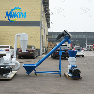 Equipamento de linha de produção de pellets de combustível de biomassa totalmente automático de alta eficiência