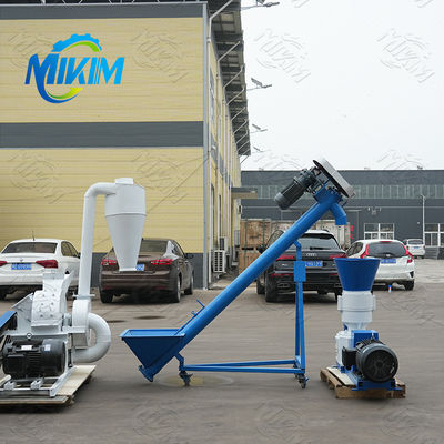 Equipamento de linha de produção de pellets de combustível de biomassa totalmente automático de alta eficiência