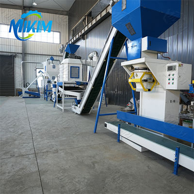 Linha de produção totalmente automática de rações para aves de capoeira, de poupança de energia e redução de emissões, para explorações de grande, média e pequena escala.