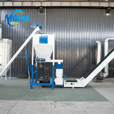 Linha de produção de pellets para ração com forte capacidade de produção e alta eficiência para atender às necessidades de produção em larga escala