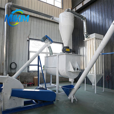 Dureza padrão 63,7 segurança alta de Mini Poultry Feed Pellet Machine 22kw da polegada