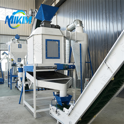 Linha de produção de pellets de ração de alta qualidade com operação totalmente automática, fácil de usar, alta inteligência e alto lucro.