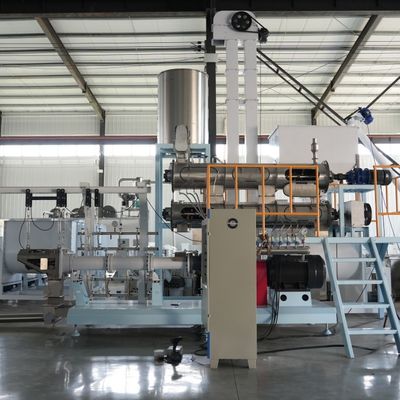Extrusora de alimentação para peixes comercial Máquina de extrusão flutuante de alimentação para peixes para fabricação de pellets de alimentação para cães