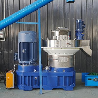 Equipamento de linha de produção automática de pelletização de palha de biomassa de alta eficiência