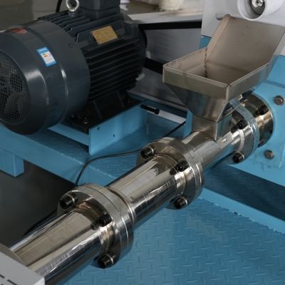 linha de produção de flutuação único parafuso da máquina da pelota da alimentação dos peixes do ODM de 400kg/H de 90mm