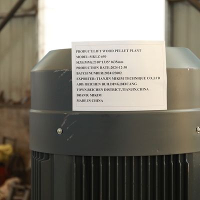 Aço Wearable antiferrugem de madeira da máquina 0.2t/H das pelotas de Biomas da alimentação das aves domésticas de MIKIM