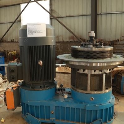 motor diesel de Shell Pellet Mill Machine 25mm da noz da serragem de 1000kg/H