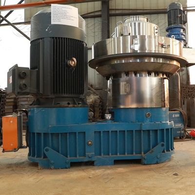 Linha de produção de combustível de palha de biomassa totalmente automática e eficiente