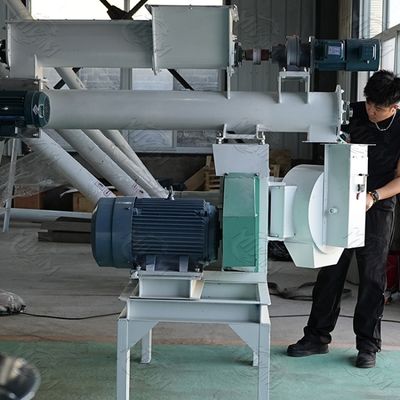 O gado manual da máquina 350-450kg/H da pelota da alimentação dos peixes do CE alimenta a fatura da máquina