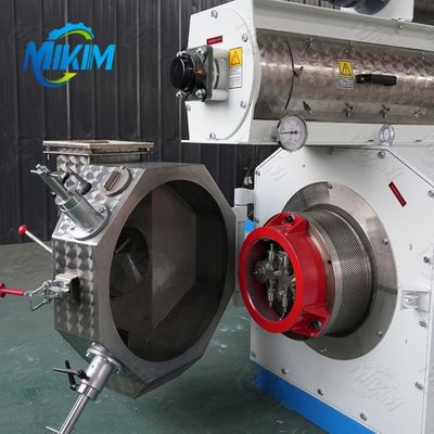 Pelota da alimentação das aves domésticas do alto densidade que faz a máquina para a alimentação dos rebanhos animais