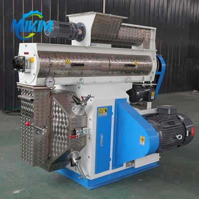 Máquina flutuante de pellets para ração de peixe para animais de fazenda, peixe-gato, camarão, fabricação de alimentos