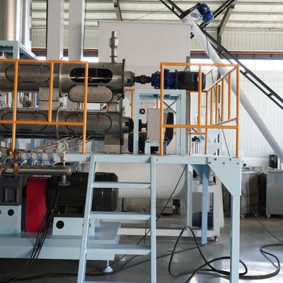 Extrusora de flutuação 120 da pelota da alimentação dos peixes - aquecimento da eletricidade 1200kg/H