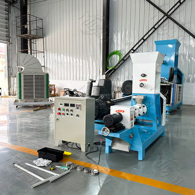 40-500kg/h Single Screw Fish Feed Floating Pellet Extruder Machine Dog Food Making Machine for sale in India 