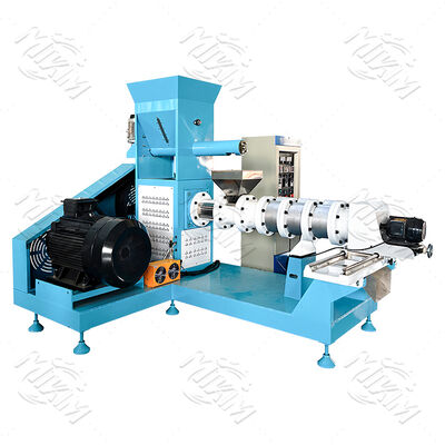 Gráfico Preço Barato Doméstico 5.5kw Single Screw Fish Feed Pellet Processing Maker Machine Tipo seco máquina de pellets de alimentos para cães para venda