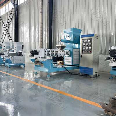 Máquina de extrusão de grânulos para alimentação de peixes