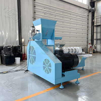 Gráfico Preço Barato Doméstico 5.5kw Single Screw Fish Feed Pellet Processing Maker Machine Tipo seco máquina de pellets de alimentos para cães para venda