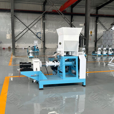 Single Screw Floating Fish Feed Extruder Machine Dry Way Pet Dog Cat Food Pellet Maker for Animal Poultry Livestock Feeding