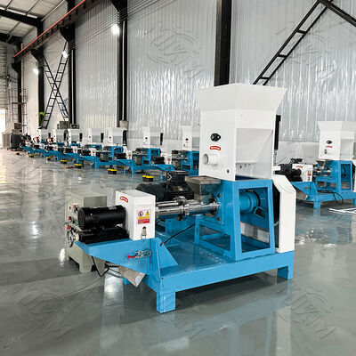 Linha de processamento de máquina extrusora de alimentos para cães caseiros, fabricação de extrusora de pequenos peixes flutuantes, máquina extrusora usada para alimentos para animais de estimação à venda