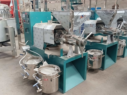máquina automática da imprensa de óleo 380V, máquina da fabricação do óleo do Sus