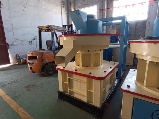 Da máquina vertical da imprensa da pelota da casca do arroz da máquina de Ring Die Type Wood Pellet máquina de madeira da pelota