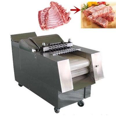 A carne comercial automática do cubo das aves domésticas da máquina de corte do bife da galinha cuba o corte