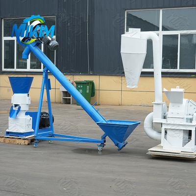 Linha de produção de combustível de palha de biomassa totalmente automática e eficiente
