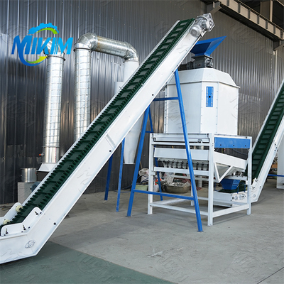 Linha de produção de pellets de ração totalmente automática e eficiente para explorações agrícolas