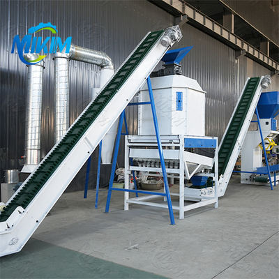 Equipamento de linha de produção de pellets de ração para aves de capoeira durável, eficiente e estável, adequado para galinhas, patos e ovelhas.