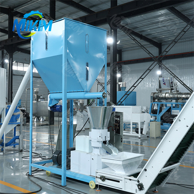 Equipamento automatizado para produção de ração peletizada, totalmente automático, fácil de operar, adequado para todos os tipos de criação de aves.
