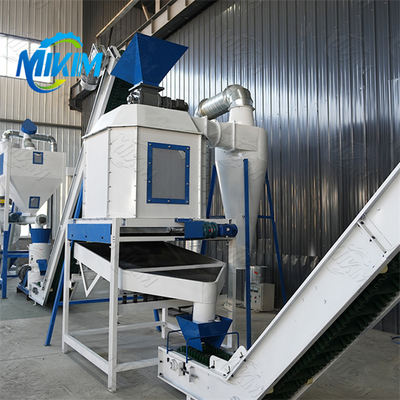 Equipamento de linha de produção de pellets de alimentação totalmente automático e eficiente, adequado para grandes, médias e pequenas explorações agrícolas.
