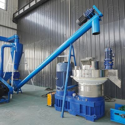 Qualidade A máquina de madeira do moinho da pelota da serragem colhe Straw Bagasse Biomass 12mm fábrica