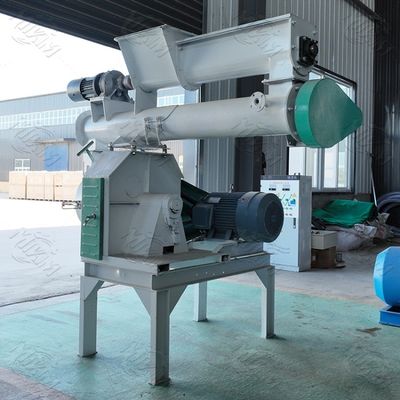 O gado manual da máquina 350-450kg/H da pelota da alimentação dos peixes do CE alimenta a fatura da máquina